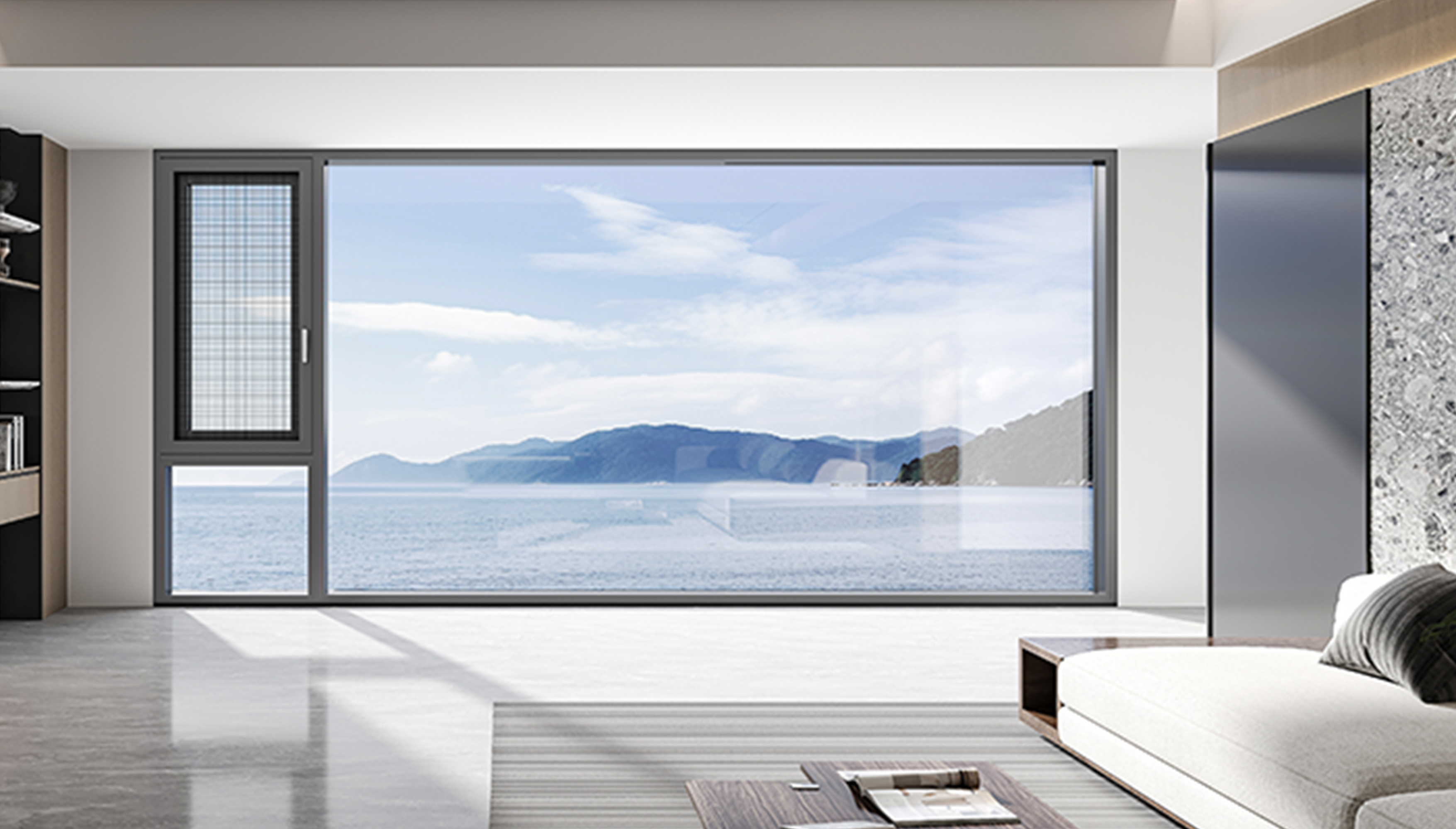 佛罗伦萨Pro窗纱一体平开窗