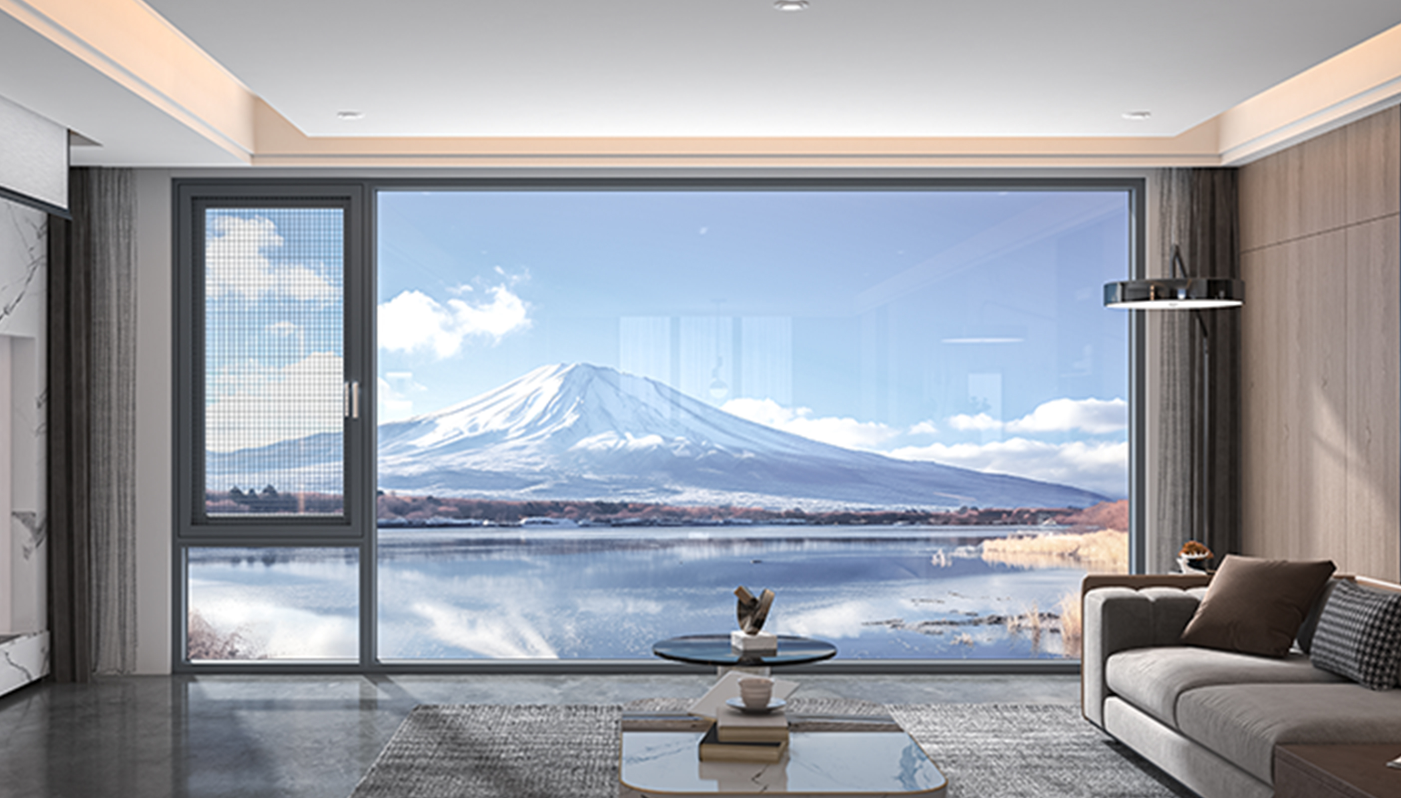 左岸时光Pro窗纱一体平开窗