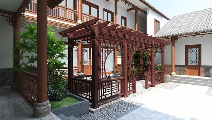 溯光之城葡萄架